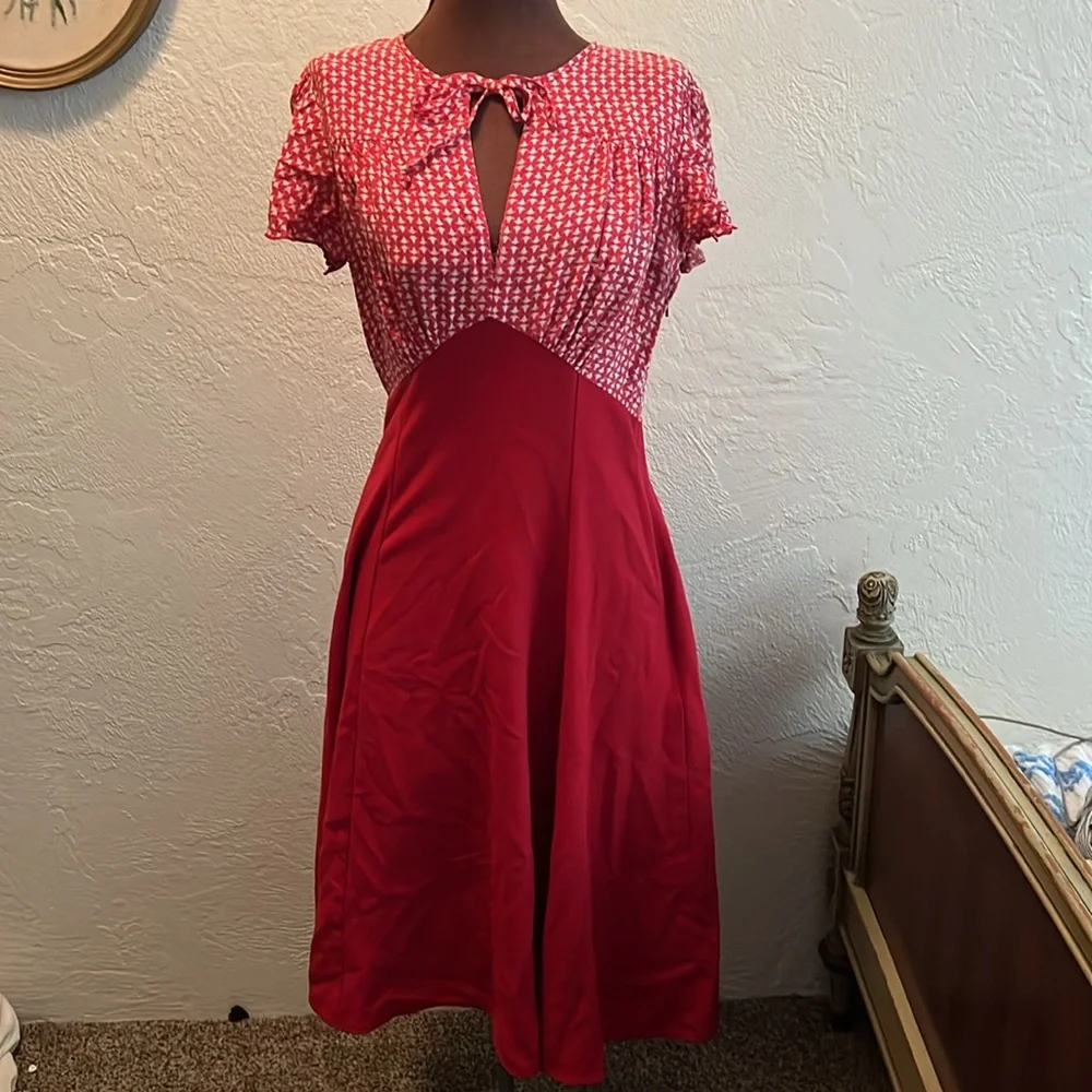 House of Foxy 1940s reproduction Grabel dress - Picture 3 of 13
